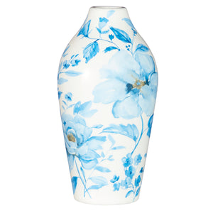 8.5" Watercolor Floral Vase Art