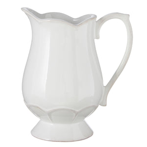 8.25" Scalloped Pitcher