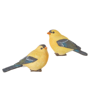 4" Goldfinch Bird - 2 Assorted