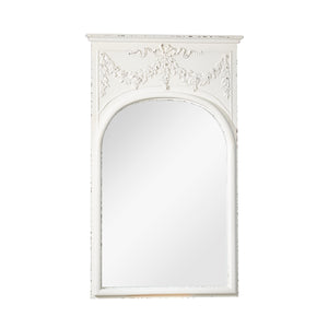 48.25" Floral Embossed Decorative Mirrored Panel - LOCAL PICKUP ONLY