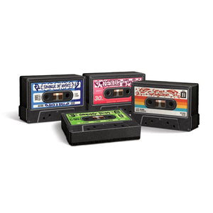 Mix Tape 90’s Kitchen Sponge Set of 4 in Boom Box Box