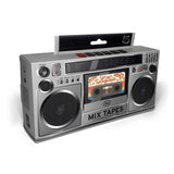 Mix Tape 90’s Kitchen Sponge Set of 4 in Boom Box Box