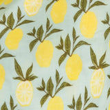 Milkbarn Lemon Burp Cloths Organic Cotton Muslin