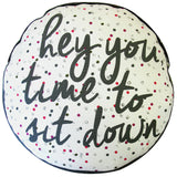 Ampersand H Cushion Pillow by House of Disaster