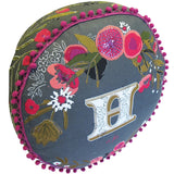 Ampersand H Cushion Pillow by House of Disaster