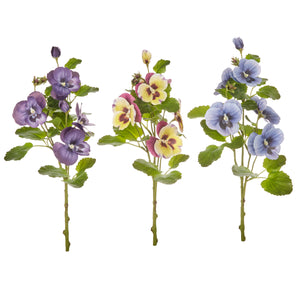 18" Pansy Spray - 3 Assorted