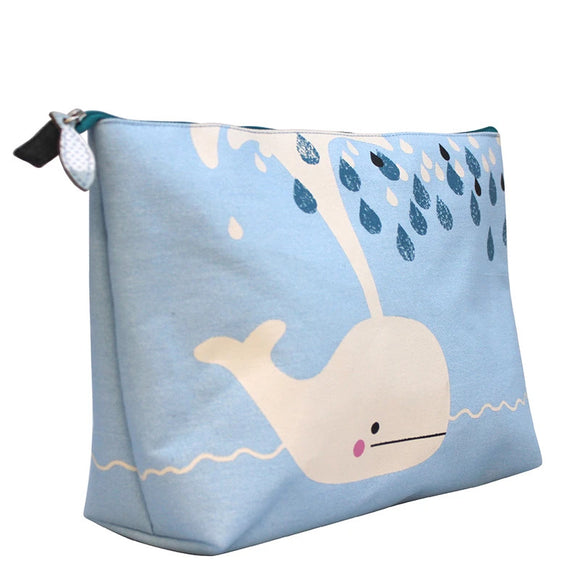 Hi Kawaii Whale Wash Bag by House of Disaster