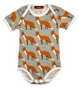 Foxes Organic Cotton Onesie by Milkbarn