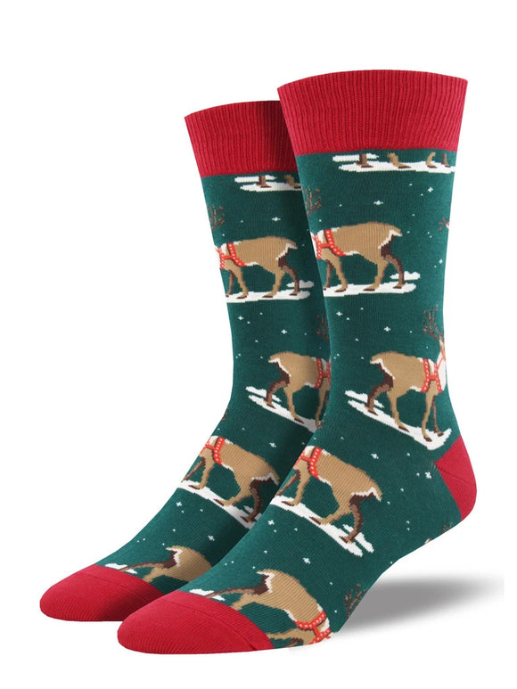 Men's Socksmith Winter Reindeer Socks