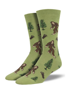 Men’s Socksmith Bigfoot Socks in Moss Green