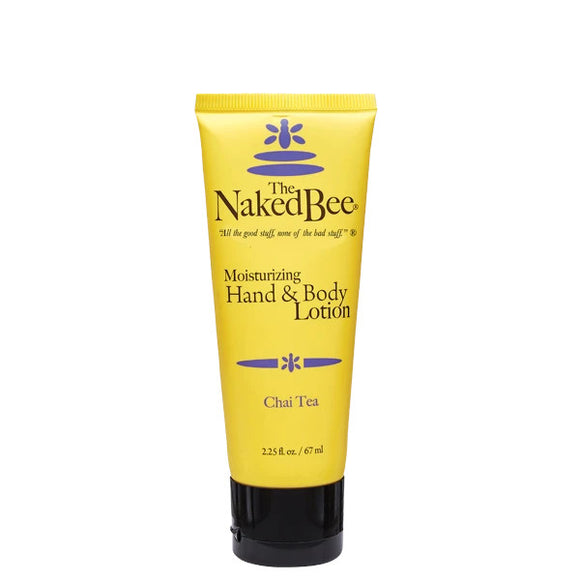 Naked Bee Chai Tea Hand & Body Lotion 2.25oz Tube