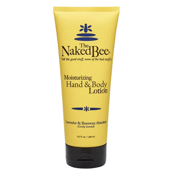 Naked Bee Lavender & Beeswax Absolute Hand & Body Lotion 6.7oz Tube
