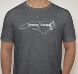 Men's Tomato Vinegar North Carolina State T-Shirt in Gray House of Swank