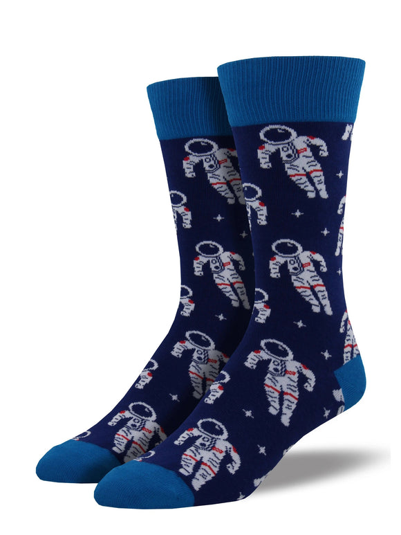 Men’s Socksmith Astronaut Socks in Navy