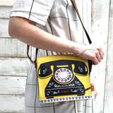 Penny Black Telephone Purse by House of Disaster