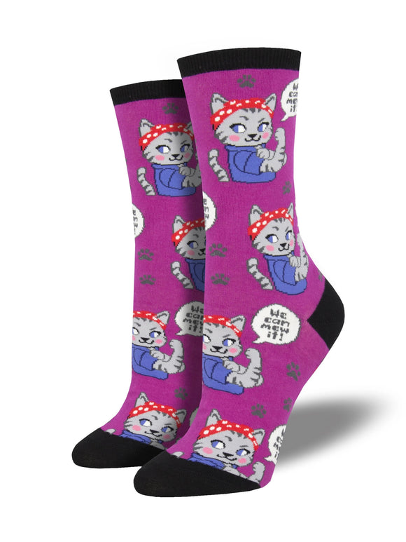 Women’s Socksmith We can Mew It Cat Socks