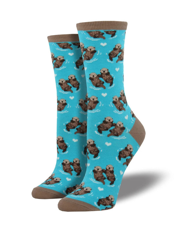 Women’s Socksmith Significant Otter Socks Bright Blue