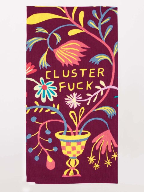 Blue Q Charlie Foxtrot Dish Towel