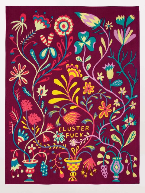 Blue Q Charlie Foxtrot Dish Towel