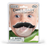 Chill, Baby Pacifier - Mustache