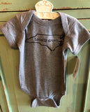 Locally Grown Onesie in Gray House of Swank