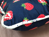 18" Strawberry Pillow by Raz Imports