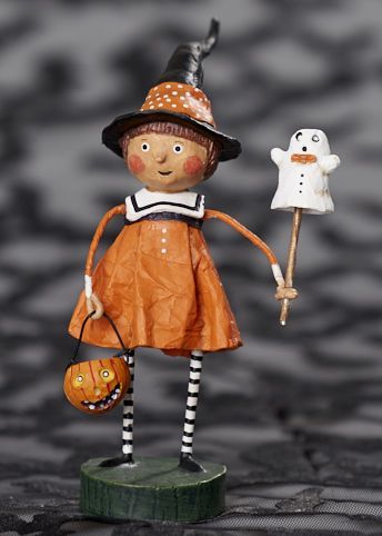 Precious Pumpkin Figurine by Lori Mitchell