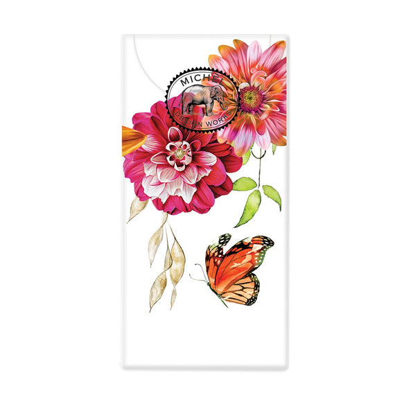 Sweet Floral Melody Michel Design Works Pocket Tissues