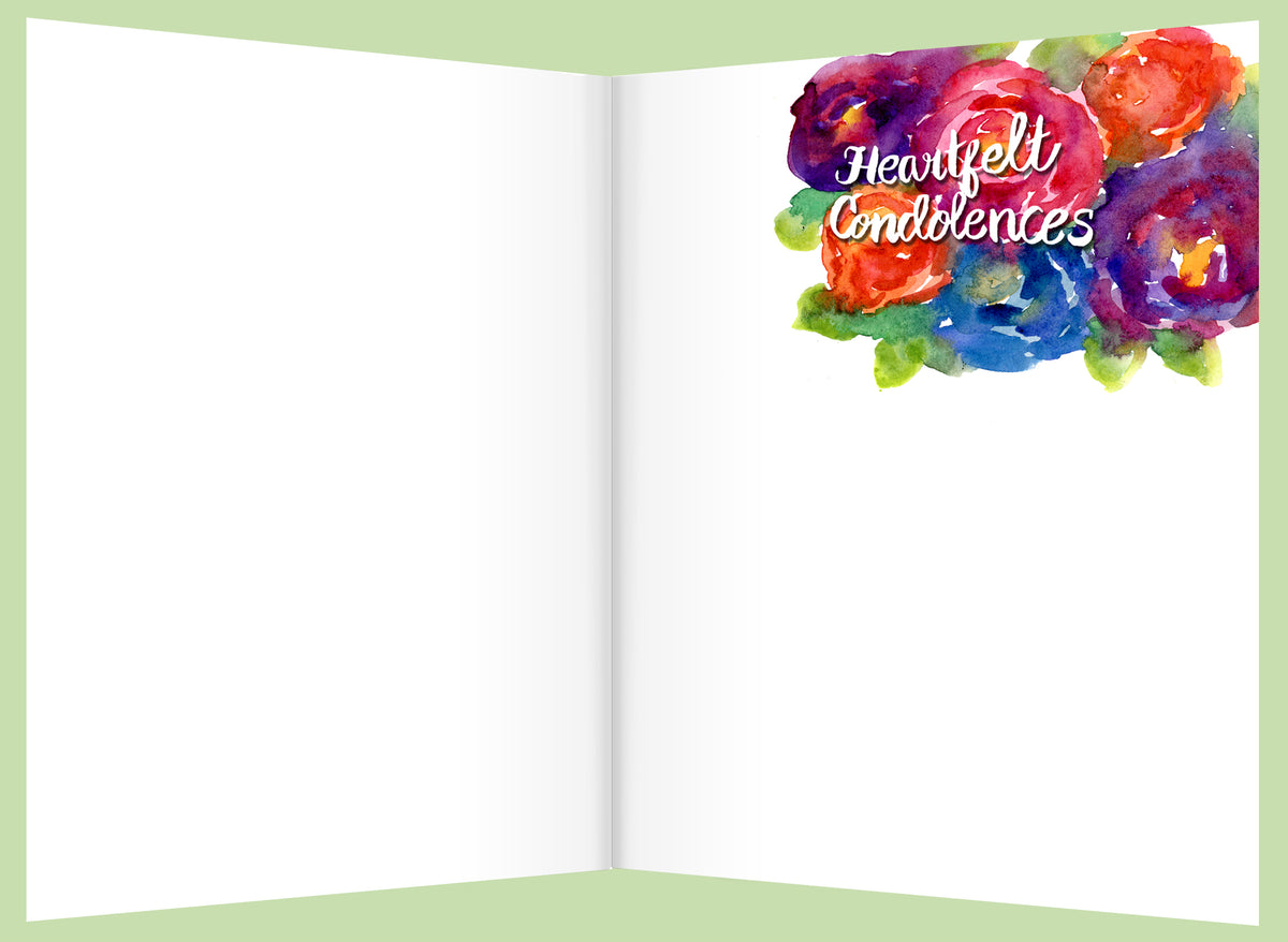 Sympathy Dog Greeting Card - Heartfelt Condolences